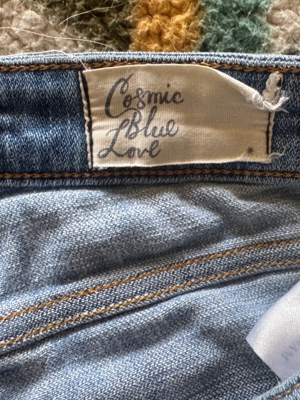 COSMIC BLUE LOVE Jeans size 28